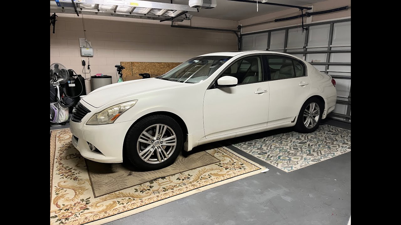 Infiniti G37 Washer Fluid level sensor replacement