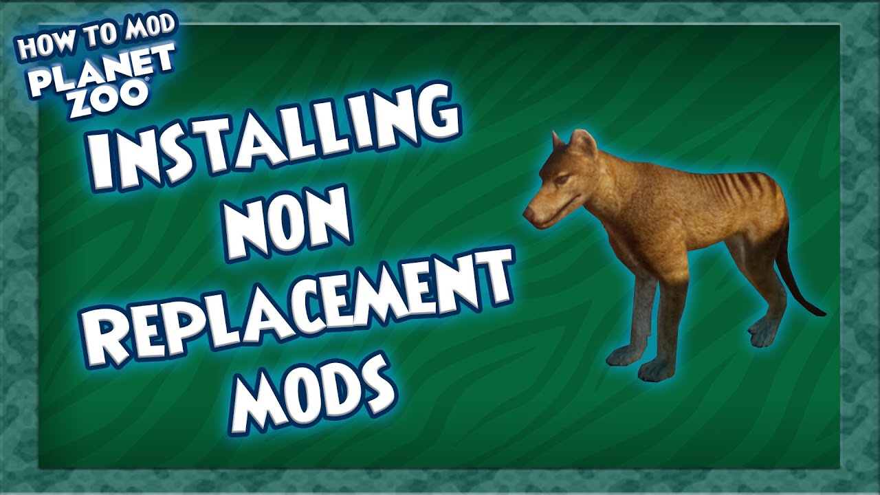 How to Install New Species Mods for Planet Zoo