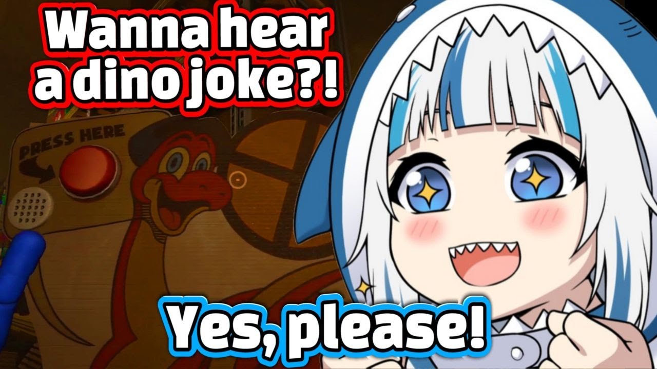 Gura Loves Dinosaur Jokes... 【Gura / Hololive EN】