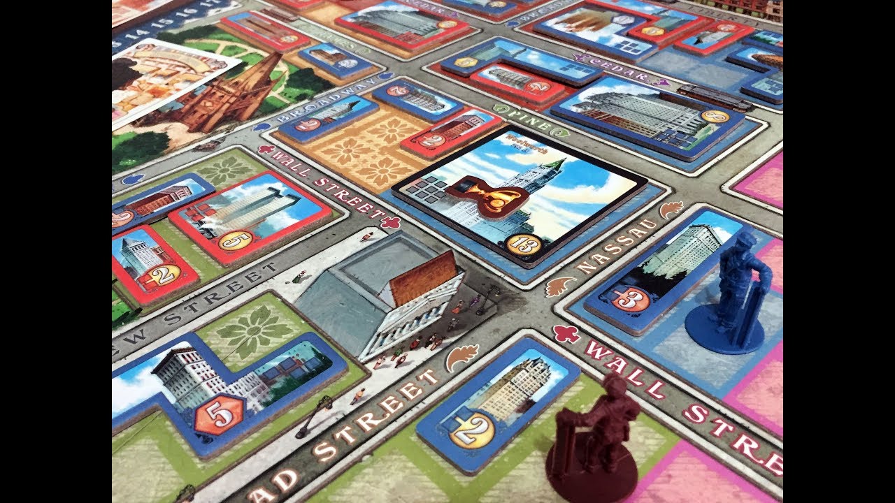 DGA Plays Board Games: New York 1901