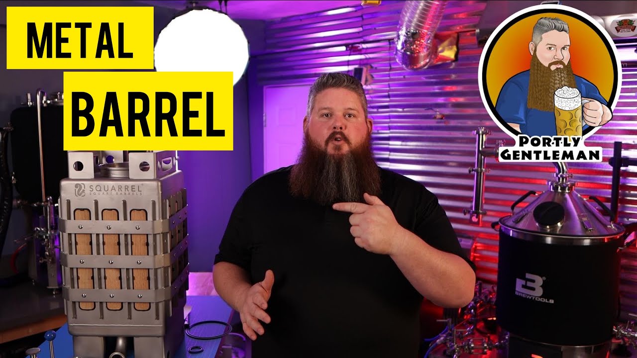 The Squarrel Reusable Beer Brewing Wine & Distilling Barrel