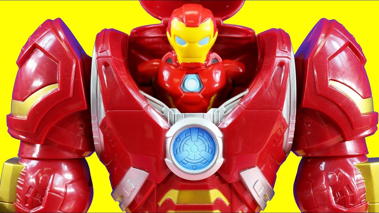 Iron Man Hulkbuster Mega Robot Rescue Mission | Hulk Superhero Friends