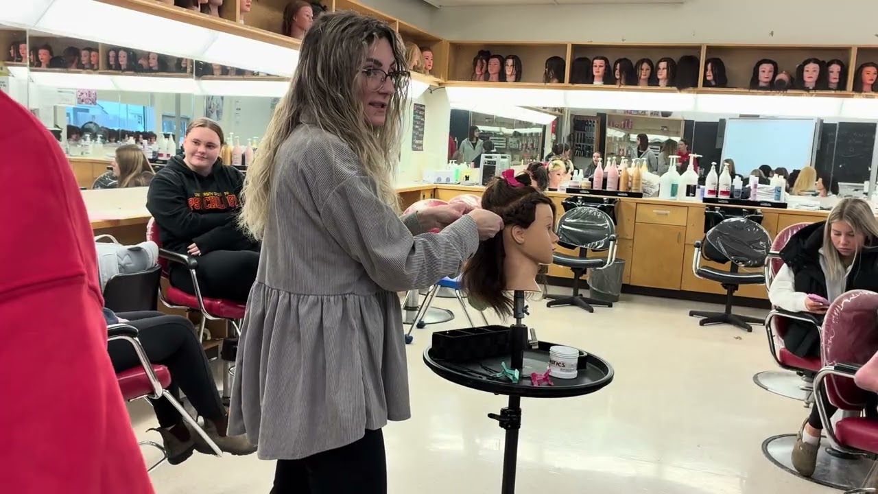 Hollywood updo idea 