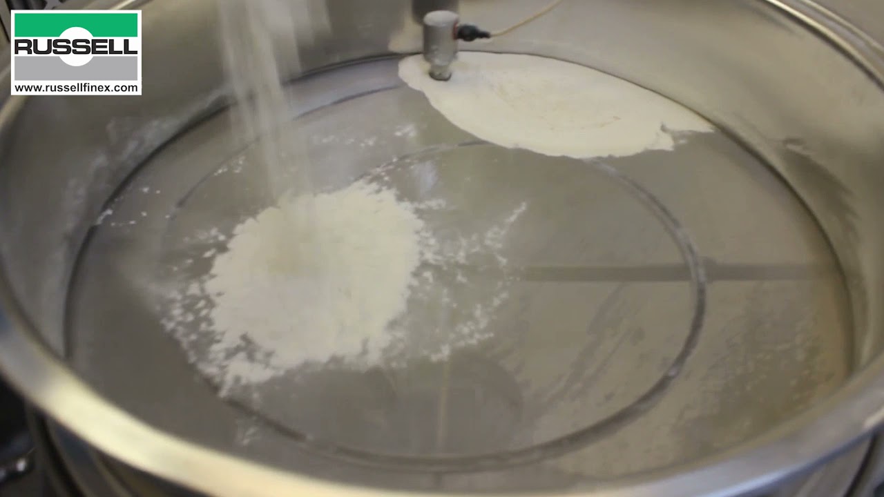 Ultrasonic sieves - Russell Vibrasonic&reg; Deblinding System Titanium Series