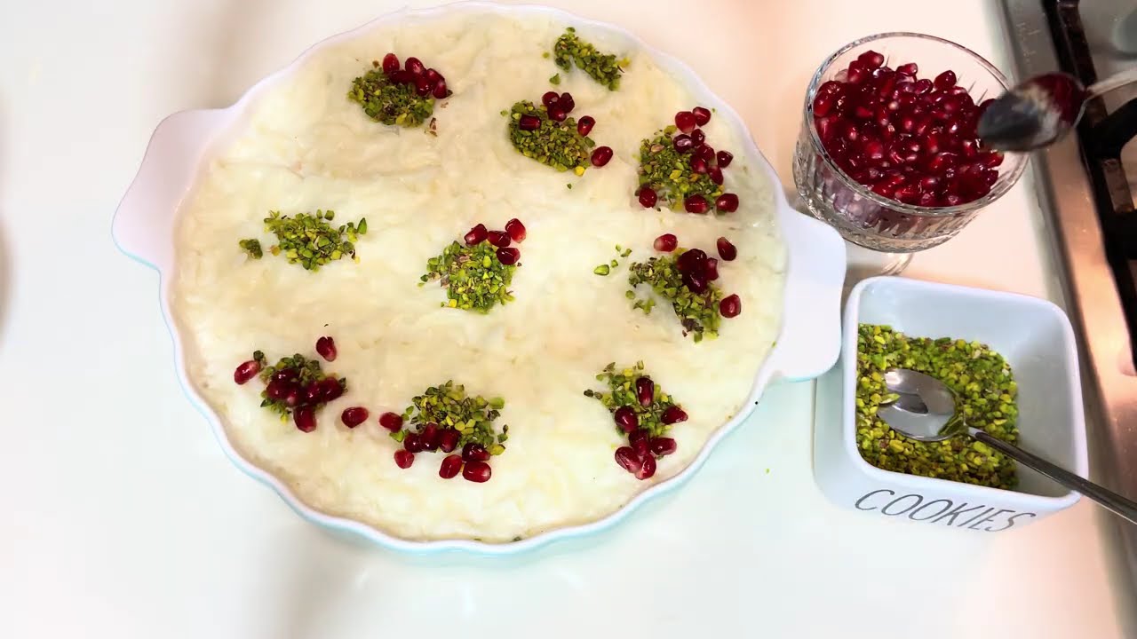 Muhallebili Güllaç Tarifi 🤍 Ramazan’ın En Hafif ve En Lezzetli Tatlısı