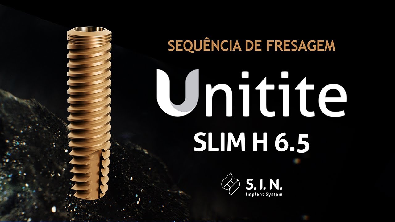 UNITITE | Kit de Cirurgia Guiada | Sequência de Fresagem Unitite Slim H6.5