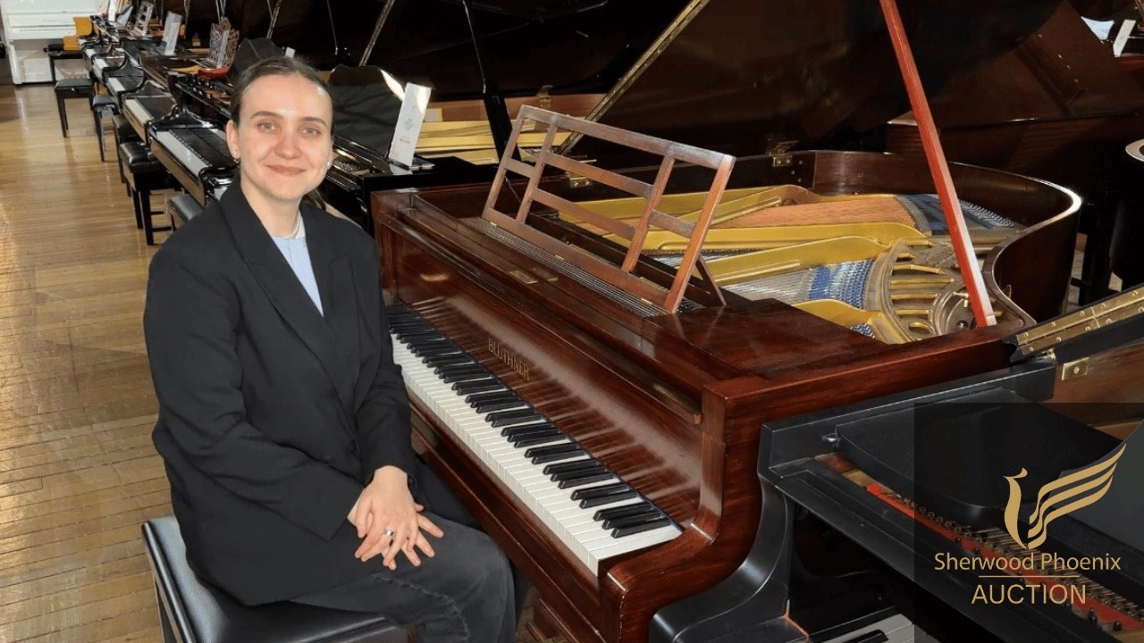 Bluthner Style 5 Grand Piano Rosewood | Sherwood Phoenix Auction | MARCH 2026
