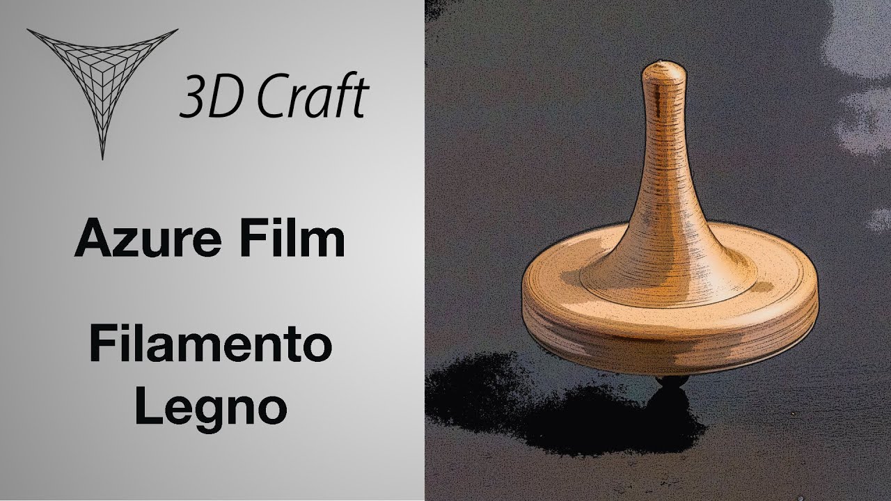 PLA Wood Azure Film Stampa 3D