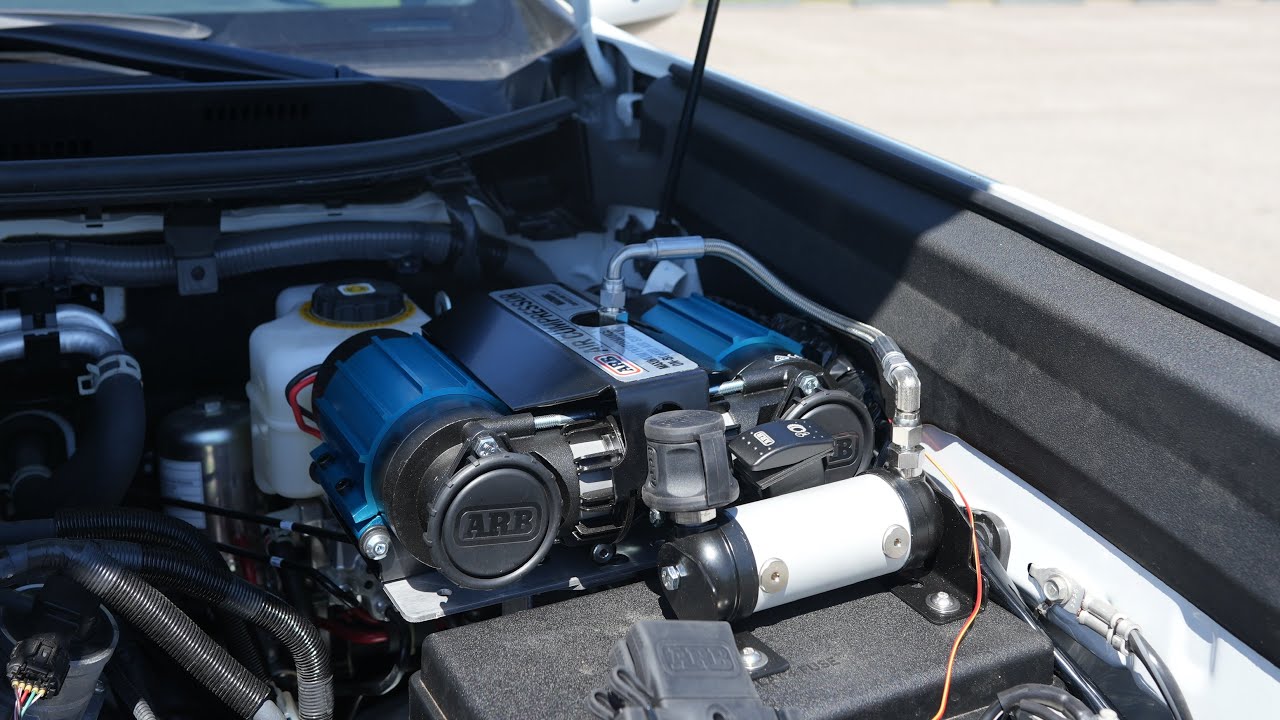 Twin ARB Onboard Air Compressor on my Lexus GX460