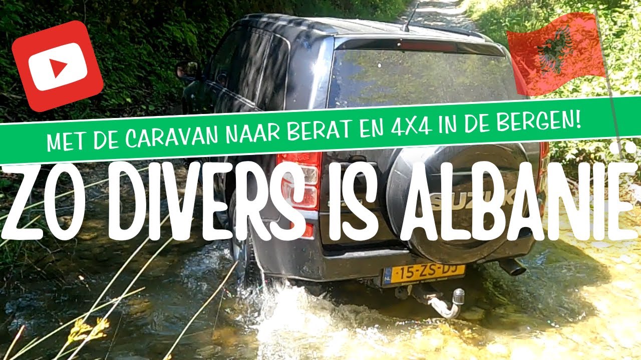 Met de CARAVAN in BERAT - STAD en NATUUR in ALBANIË [A13]