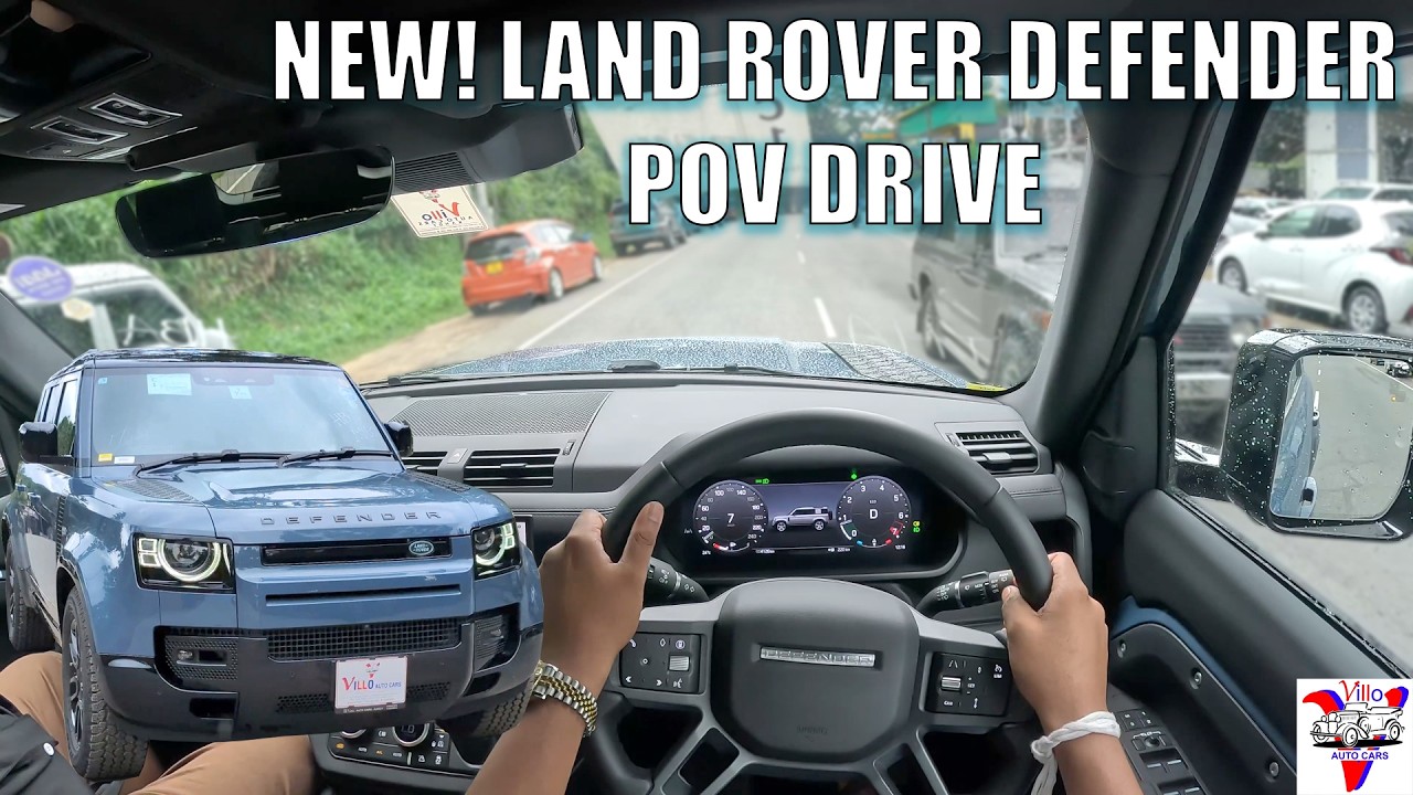 NEW! Land Rover Defender POV Drive and Review (Villo Auto Cars)