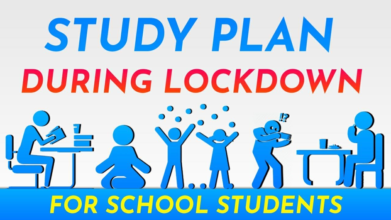 STUDY PLAN DURING LOCKDOWN | Best Time Table For School Students
