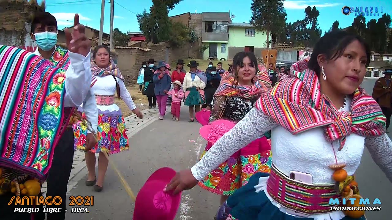 GRAN BAILE DE SANTIADO 2021 /////  PUEBLO LIBRE - HUANCAVELICA