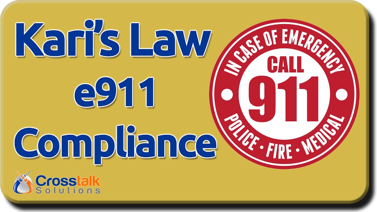 Kari's Law e911 Compliance