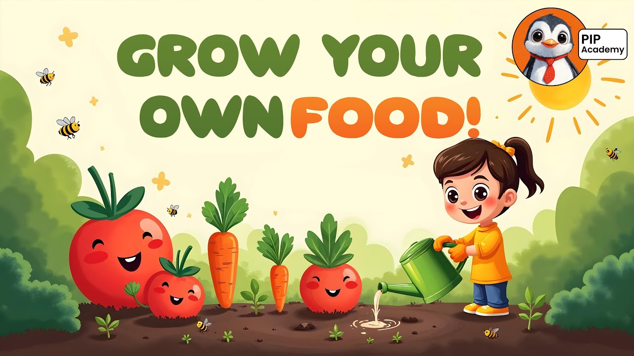 How Food Grow?  The Science Of Food for kids