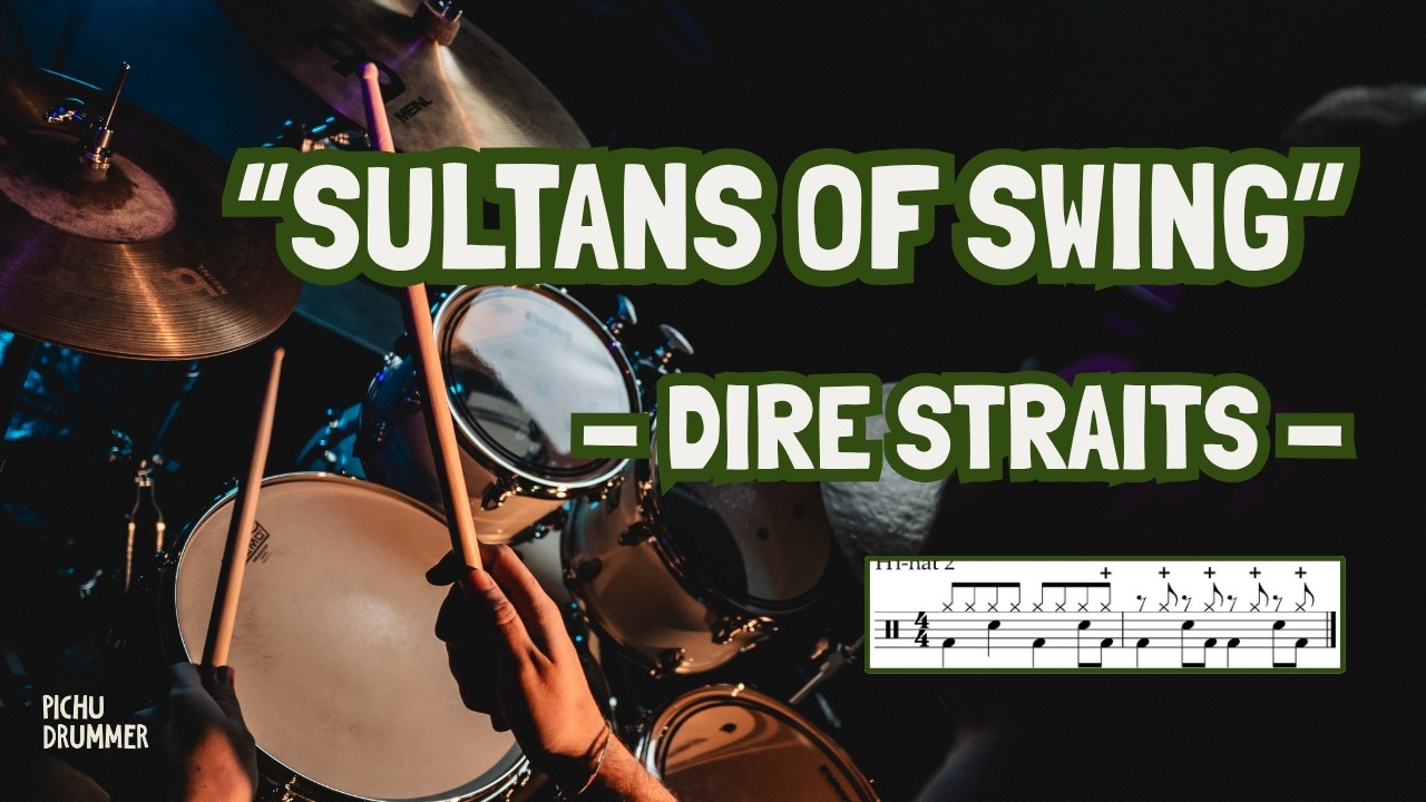 🥁SULTANS OF SWING - Dire Straits (DRUM COVER) BATERÍA
