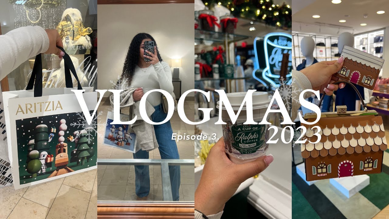 VLOGMAS EP.3! Home for the weekend + Christmas shopping + Trader Joe’s Run | BriaGiia Vlogmas 2023