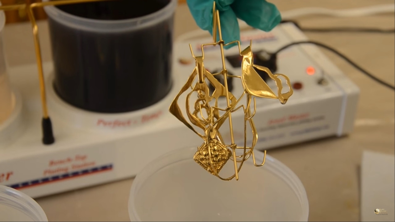 Позолоченные украшения — набор для позолоты — «The JewelMaster Pro»