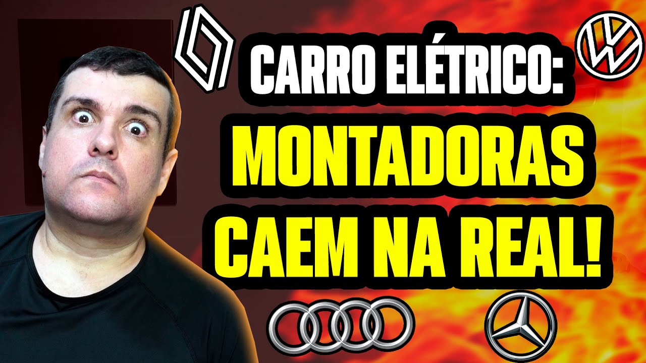 DEMANDA DE CARRO ELÉTRICO CAI e MONTADORAS SE DESESPERAM! E AGORA? COMO SERÁ no BRASIL?
