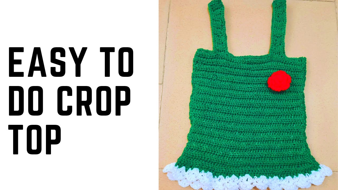 HOW TO CROCHET CROP TOP