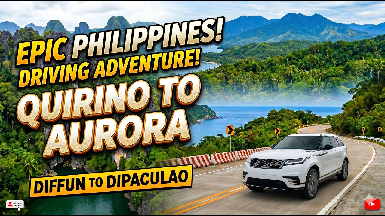 EPIC Philippines Road Trip! 🇵🇭 Diffun to Dipaculao, Aurora | 4K POV Driving Tour