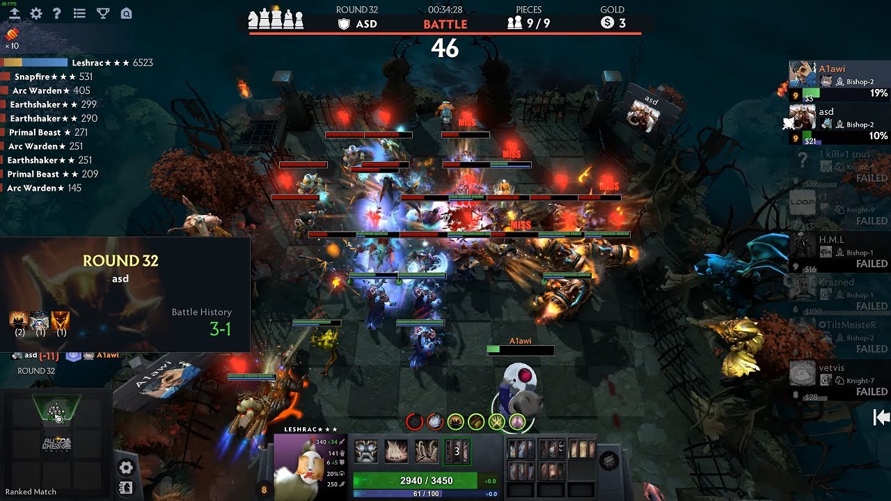 dota 2 AutoChess 2 Aqir 2 Centaurs Synergy | SnapFire Rank 3 or Leshrac Rank 3 is op 25k dmg in 20s