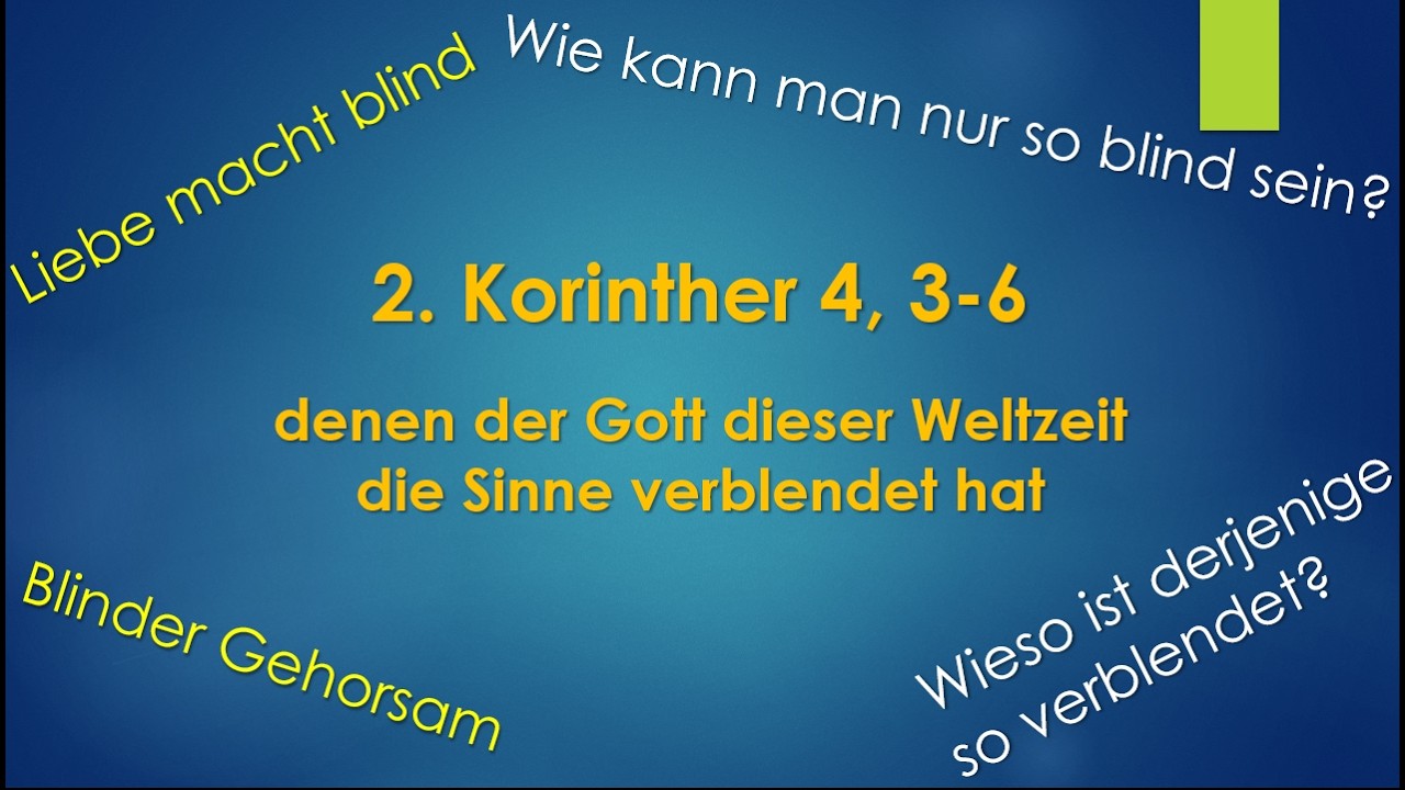 Jesus heilt einen Blinden | Dominik Babinsky