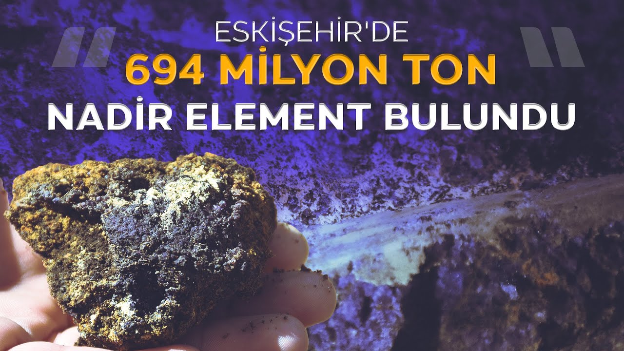 Cumhurbaşkanı Erdoğan: Eskişehir Beylikova'da 694 milyon ton nadir toprak elementi tespit edildi