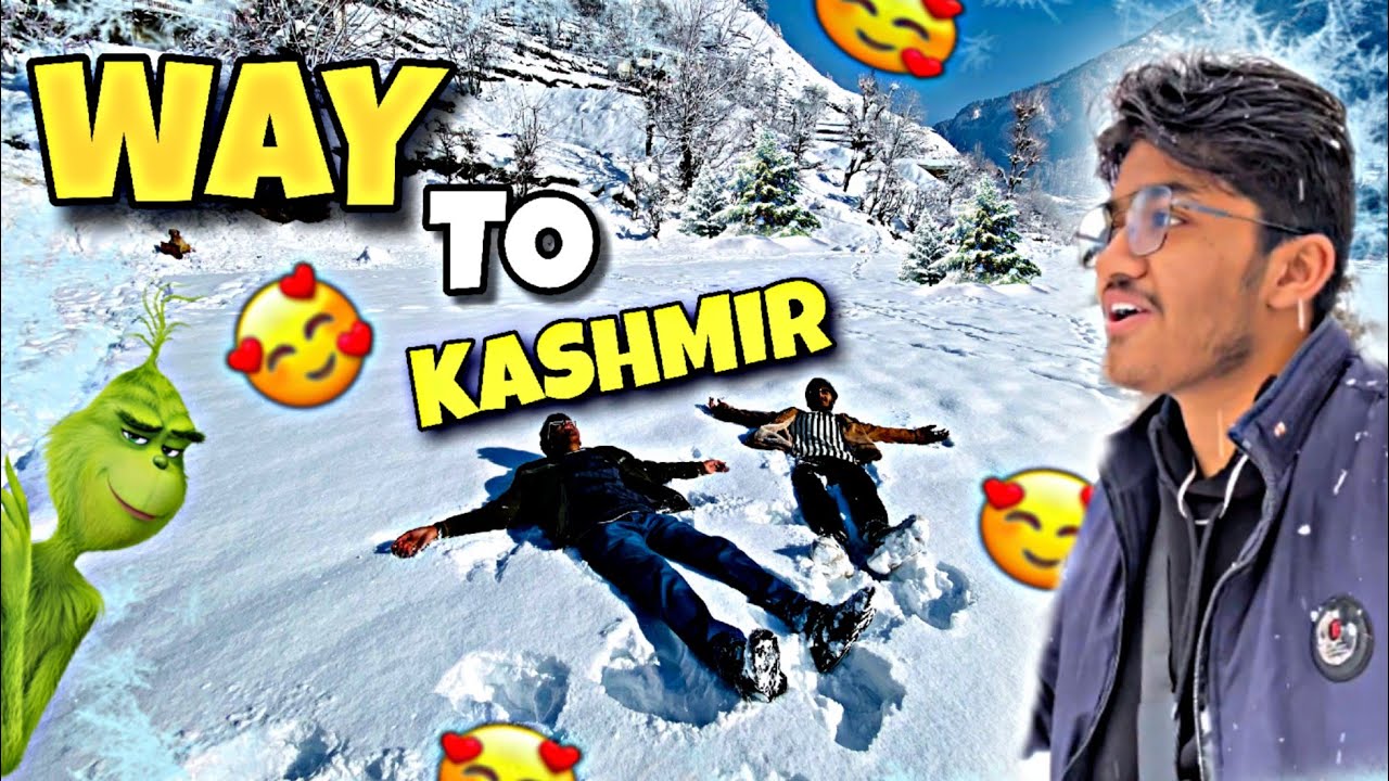 After a long time travelling vlog | WAY TO KASHMIR 🥰🫠