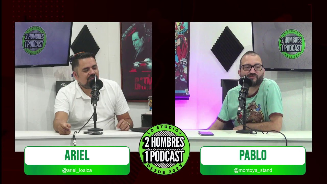 Emisión en directo de 2 Hombres 1 Podcast