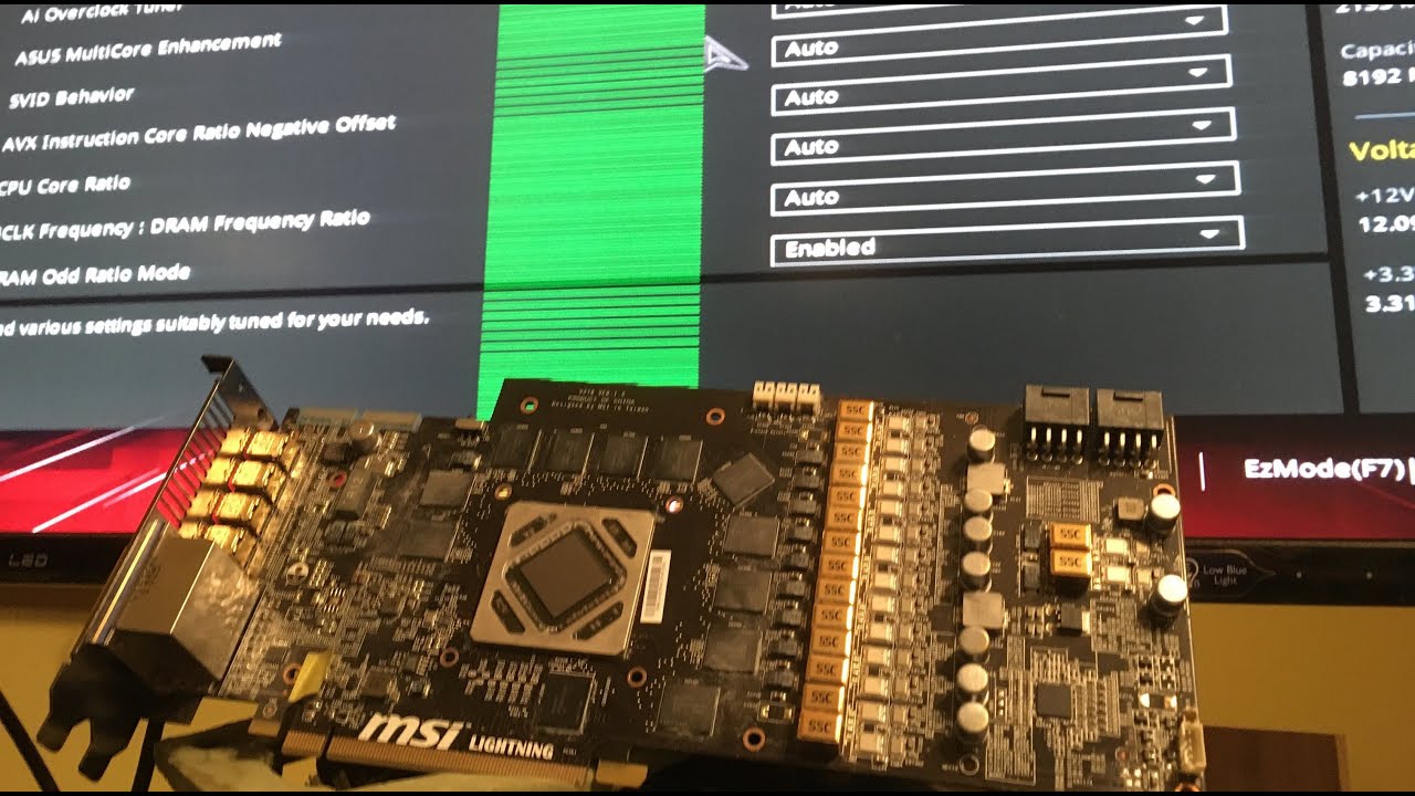Diagnosing memory on AMD GPU's without software | MSI HD6970 / 7970 Lightning diagnosis