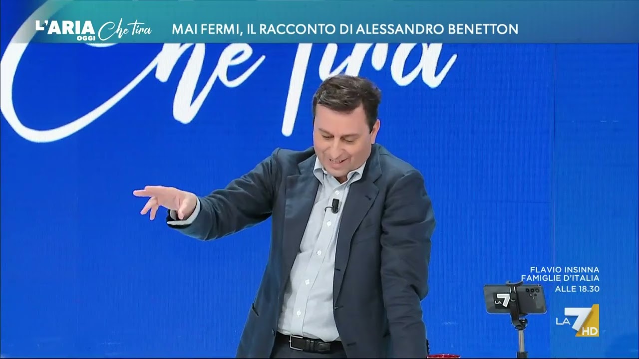'Mai fermi', l'intervista all'imprenditore Alessandro Benetton