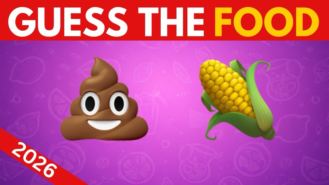 👉 Guess the Food by Emoji 🍔🍕 | Food Emoji Quiz 🍟 | Fun & Easy Quiz for Kids
