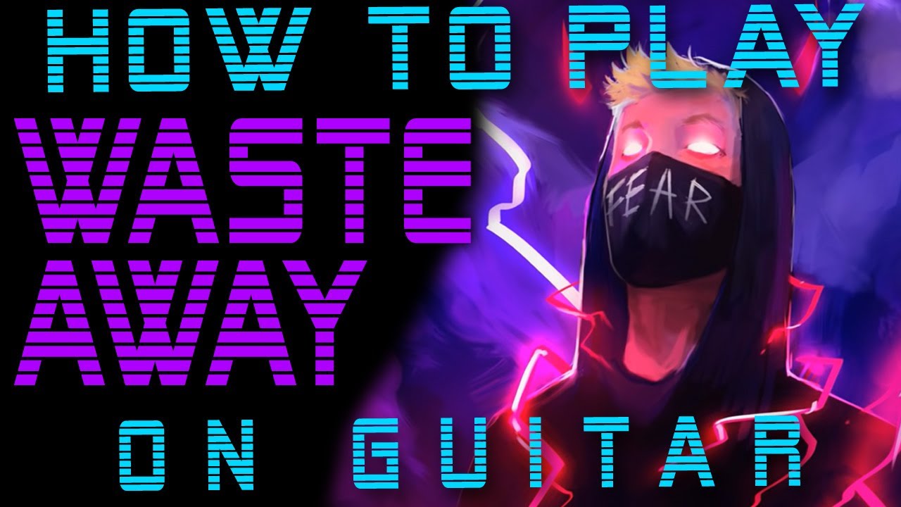 How to play Josh A - WASTE AWAY -  Easy LoFi Guitar 2019 - Lofi Music Theory