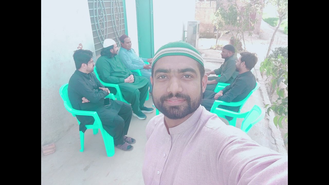 ‏نوشتہ بر در جنت بہ خط سبز و جلی شفیع روز قیامت محمد ﷺ عربی