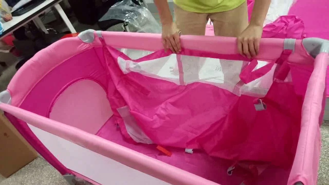 Costway baby playpen installation
