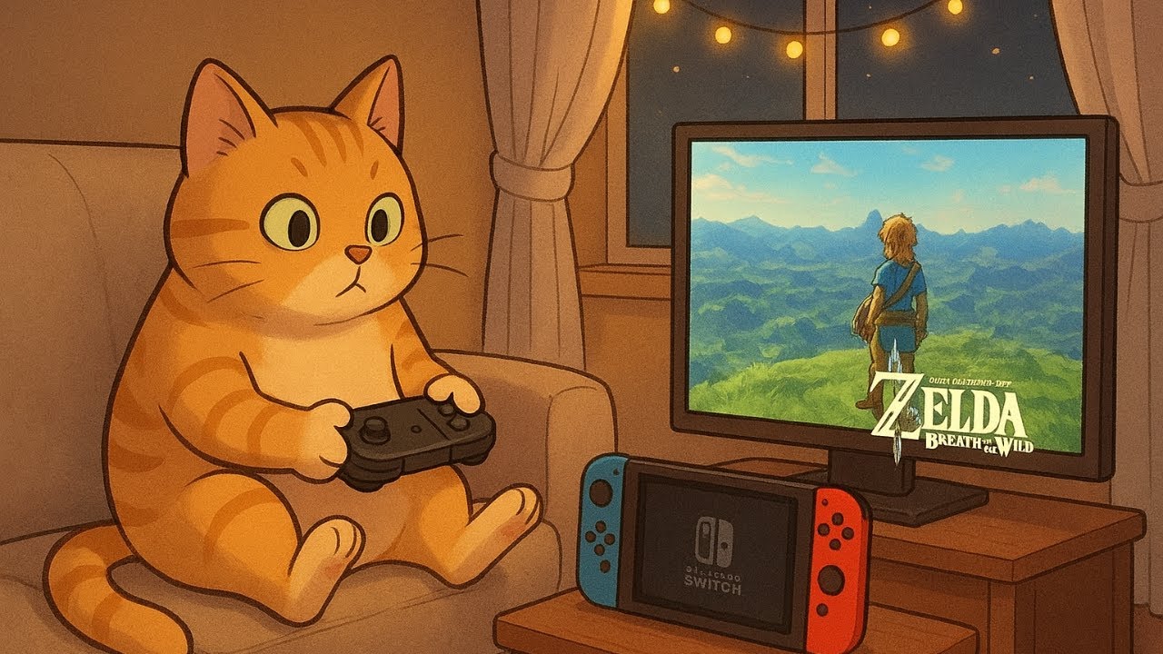 Zelda на Switch OLED