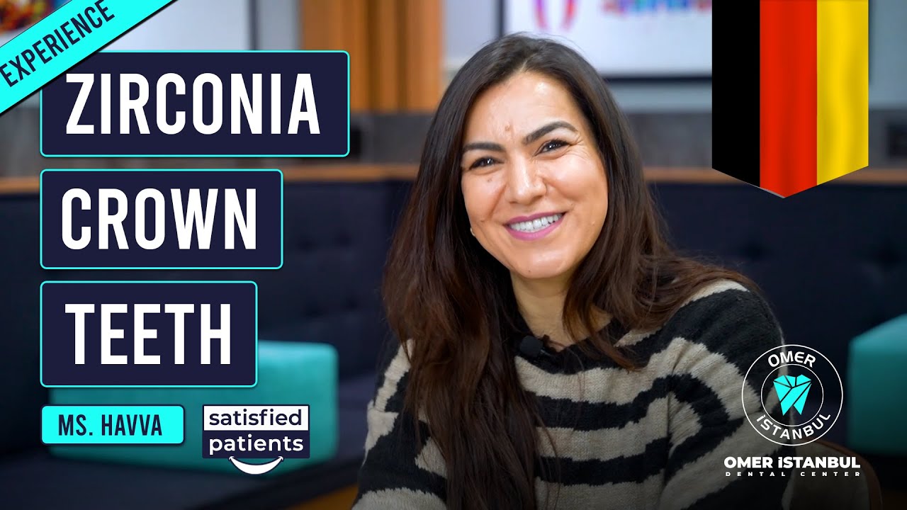 Ms. Havva From Germany I Implant + Zirconia Teeth Treatment in Turkey | Omer Istanbul