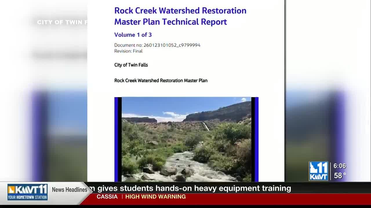 Twin Falls approves Rock Creek restoration plan