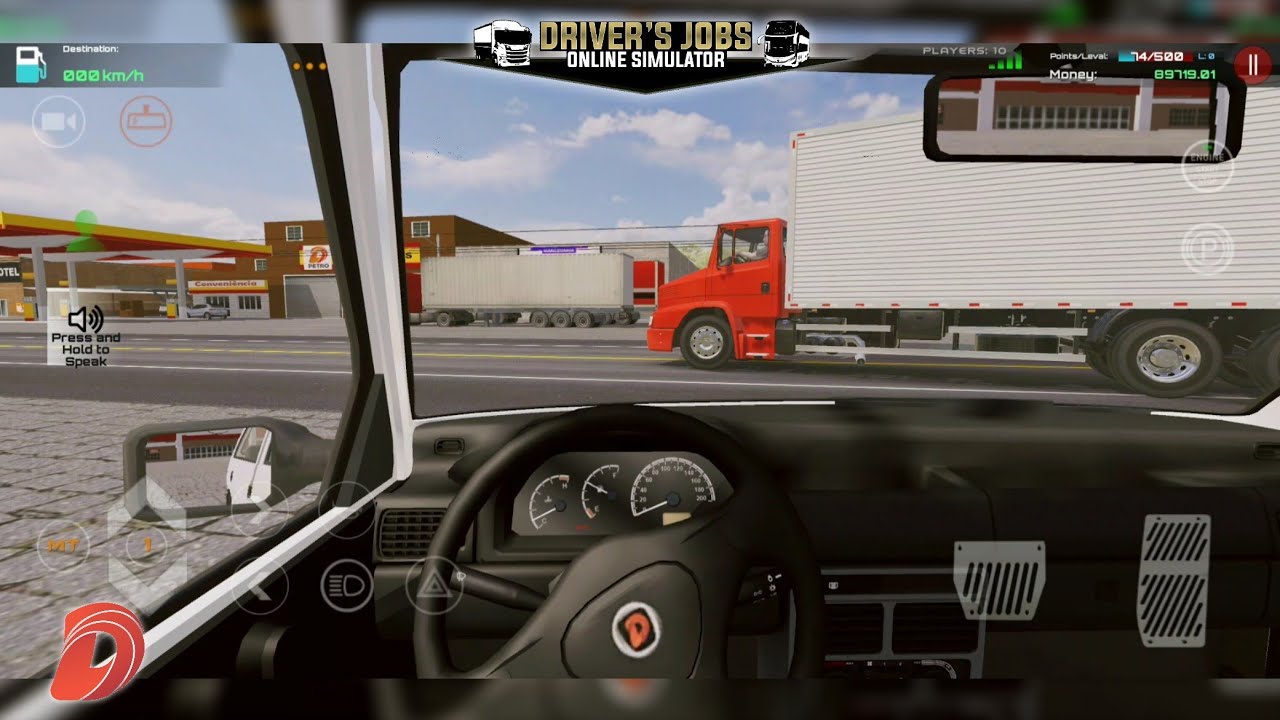 Drivers Jobs Online Simulator - Multiplayer Session | Car GamePlay (Taxi Job & Race Lap)