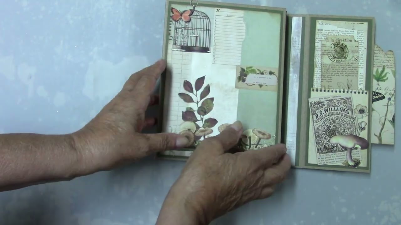Button Farm Club Folio using 49 & Market Curator&rsquo;s Meadow Collection