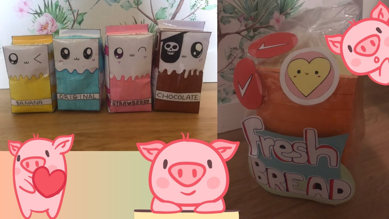 Tutorial de cómo hacer squishies de papel en 3D