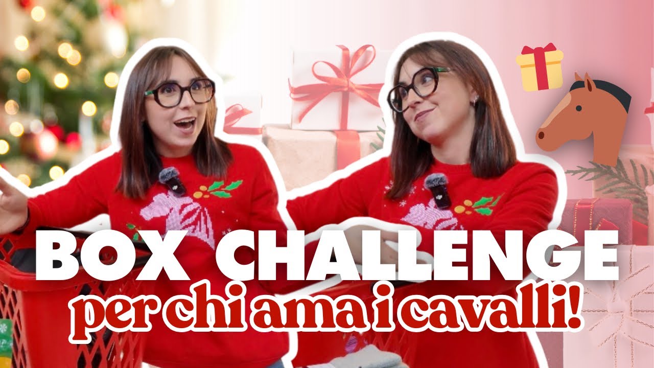 🎄 BOX CHALLENGE: creo la box regalo perfetta per chi ama i cavalli 🎁 w/My Selleria