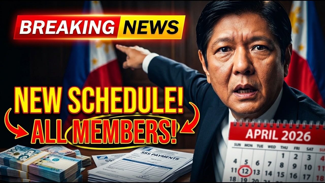 Breaking News: SSS Announced New Payment Schedule For All - April 2026!