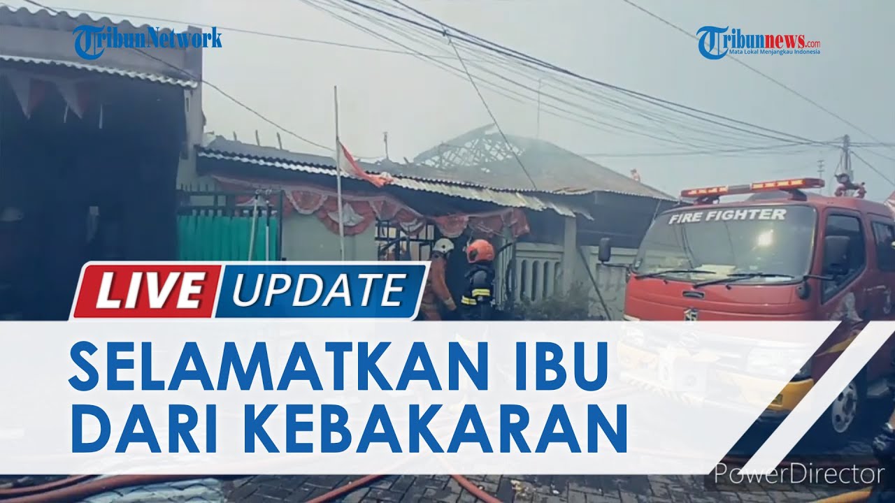Di Balik Kebakaran Hebat di Surabaya, Ada Kisah Aksi Heroik Pemuda Selamatkan Ibunya
