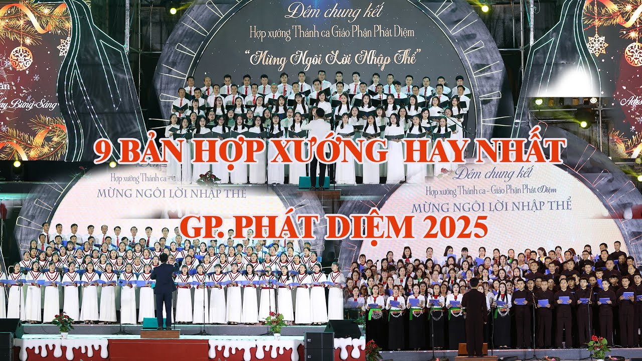 9 Bản hợp xướng hay nhất gp. Phát Diệm 2025