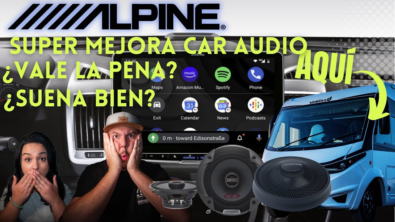 🔊 TODO Alpine en nuestra AUTOCARAVANA 🔥¡BRUTAL!🔥