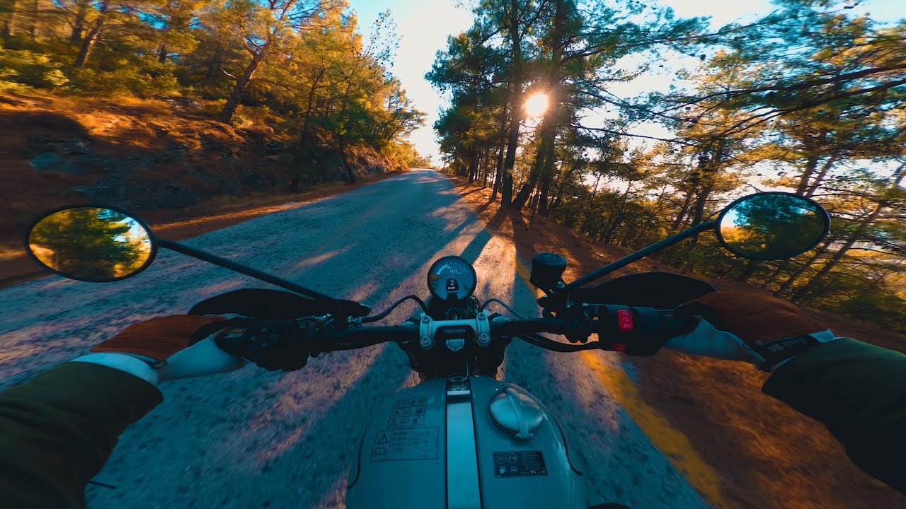 2024 Triumph Scrambler 1200X | Hemettus Ride Pt2. | Raw Sound [4K]