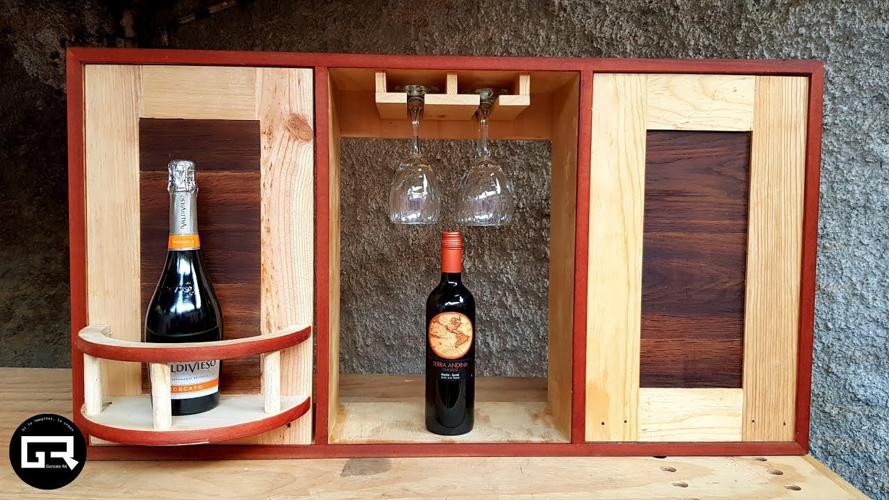 BAR CON MADERA RECICLADA / WOOD BAR DIY