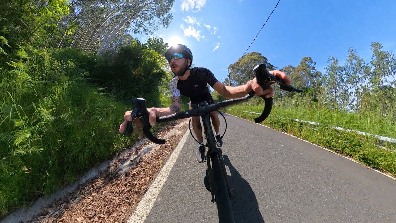 Downhill en Gravel Bike hasta Pontedeume | Insta360 X4 POV